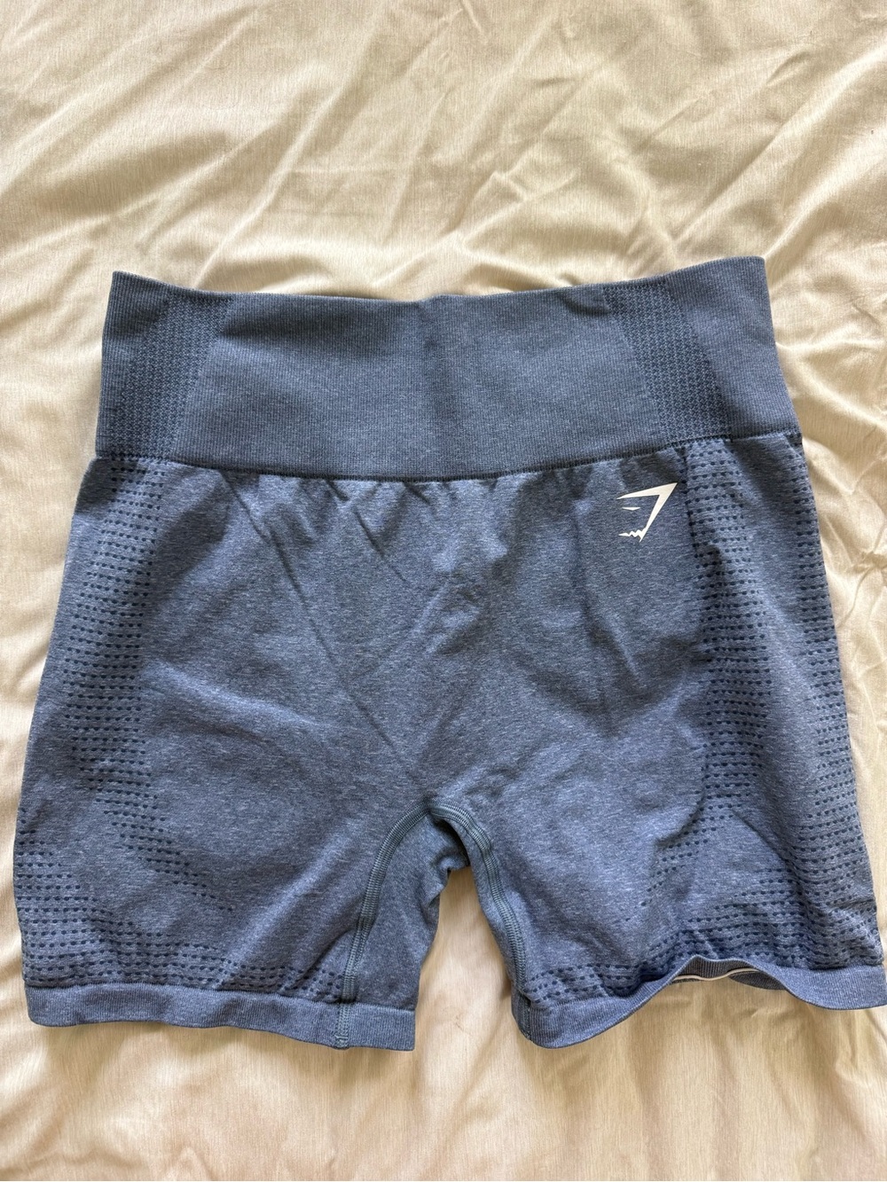 Gymshark Women's Seamless High-Waist Bike Shorts - Dark Blue